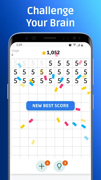 Number Crunch - Number Games [MOD: безлимитные подсказки и жизни] Screenshot 1