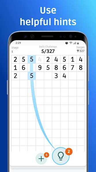 Number Crunch - Number Games [MOD: безлимитные подсказки и жизни] Screenshot 4
