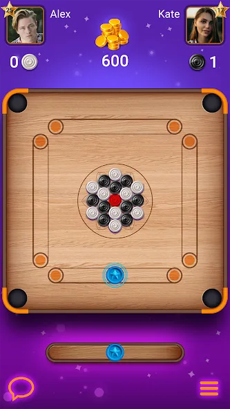 Carrom Lure - Disc pool game [MOD: безлимитные монеты и все уровни] Screenshot 4