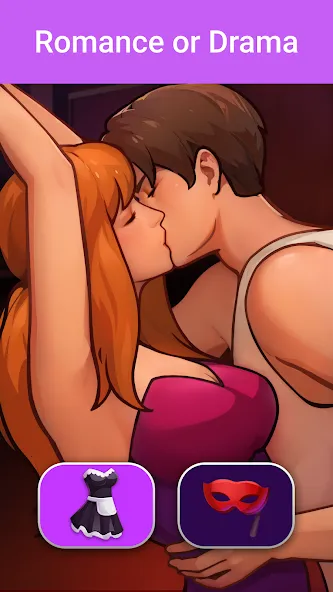 LUV: Anime Girls Adult Game XX [MOD: открыты все сцены и уровни] Screenshot 3