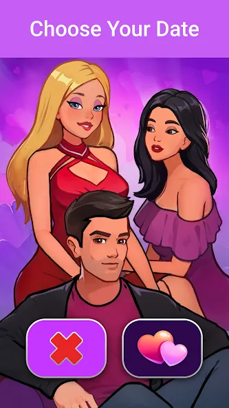 LUV: Anime Girls Adult Game XX [MOD: открыты все сцены и уровни] Screenshot 5