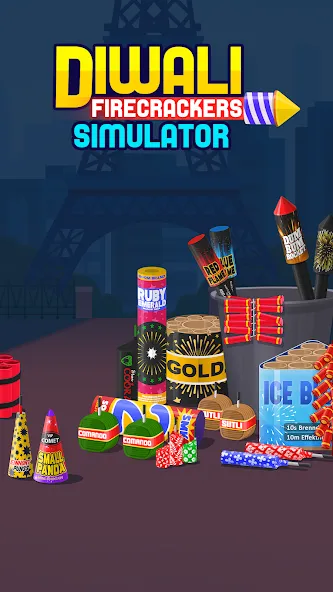 Diwali Firecrackers Simulator [MOD: неограниченные петарды и фейерверки] Screenshot 1