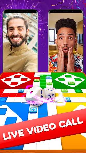 Ludo Lush-Game with Video Call [MOD: безлимитные монеты и видеозвонки] Screenshot 2