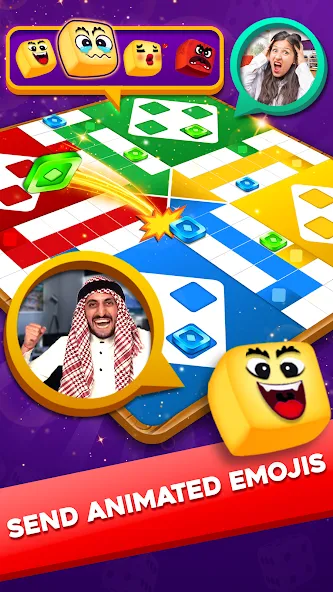 Ludo Lush-Game with Video Call [MOD: безлимитные монеты и видеозвонки] Screenshot 3