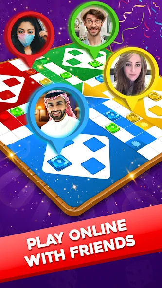 Ludo Lush-Game with Video Call [MOD: безлимитные монеты и видеозвонки] Screenshot 4