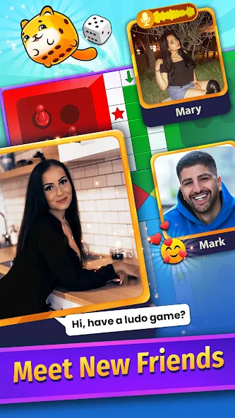 Ludo Game COPLE - Voice Chat [MOD: голосовой чат и безлимитные монеты] Screenshot 3
