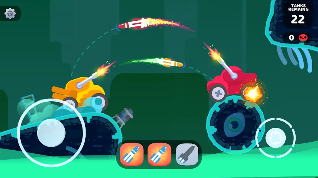 Mad Royale io – Tank Battle [MOD: безлимитные монеты и улучшенные танки] Screenshot 3
