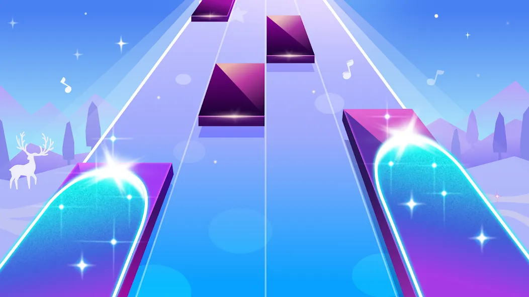 Magic Music Tiles, Piano Tiles [MOD: без рекламы и все песни открыты] Screenshot 1