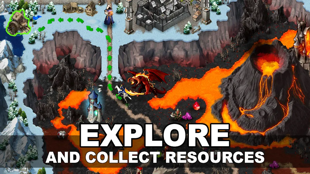 Era of Magic Wars [MOD: безлимитные ресурсы и усиленная магия] Screenshot 4
