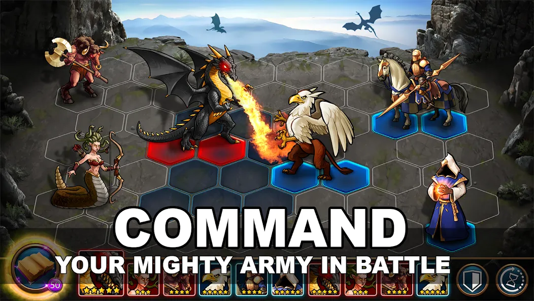 Era of Magic Wars [MOD: безлимитные ресурсы и усиленная магия] Screenshot 5