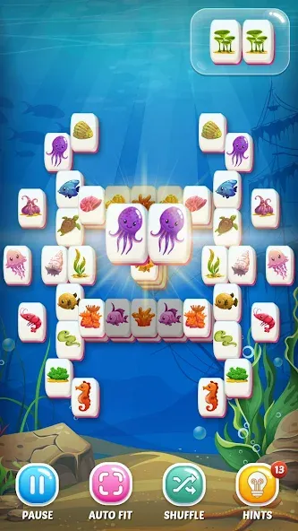 Mahjong Fish [MOD: безлимитные монеты и подсказки] Screenshot 2