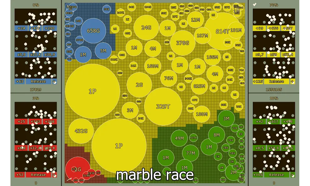Marble Race and Territory War [MOD: безлимитные монеты и открыты все уровни] Screenshot 4