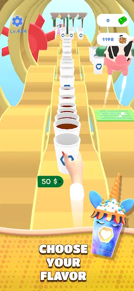 Coffee Stack [MOD: безлимитные деньги и все уровни] Screenshot 1