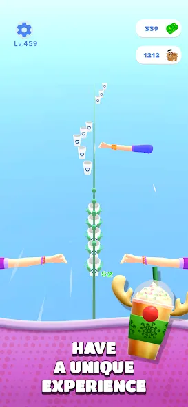Coffee Stack [MOD: безлимитные деньги и все уровни] Screenshot 5