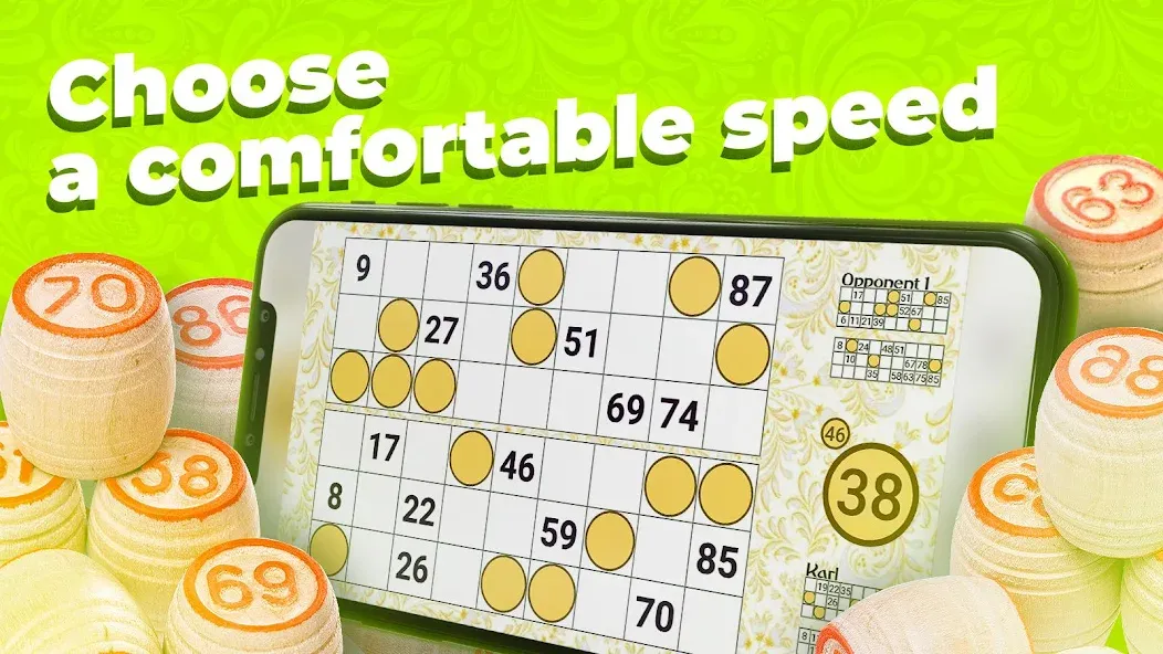 Russian Loto - 90 Ball Bingo [MOD: безлимитные монеты и все билеты] Screenshot 2