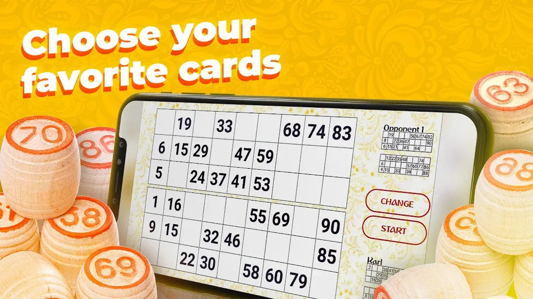 Russian Loto - 90 Ball Bingo [MOD: безлимитные монеты и все билеты] Screenshot 4