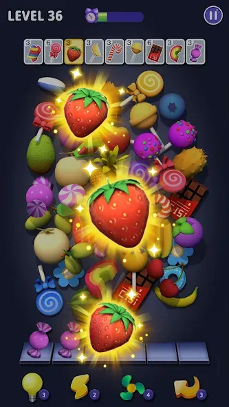 Matching Fun: Match Triple 3D [MOD: безлимитные подсказки и монеты] Screenshot 4