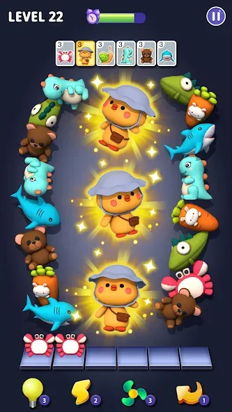 Matching Fun: Match Triple 3D [MOD: безлимитные подсказки и монеты] Screenshot 5