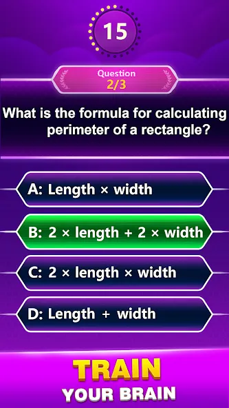 Math Trivia - Quiz Puzzle Game [MOD: безлимитные подсказки и открыты все уровни] Screenshot 3