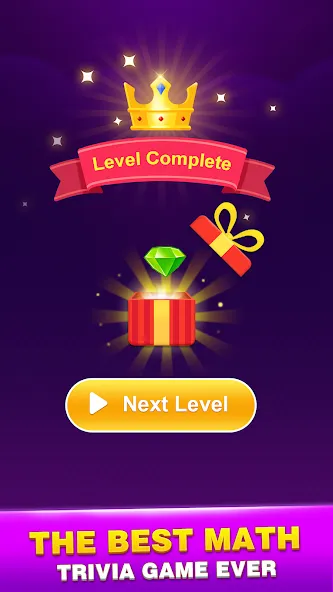 Math Trivia - Quiz Puzzle Game [MOD: безлимитные подсказки и открыты все уровни] Screenshot 5