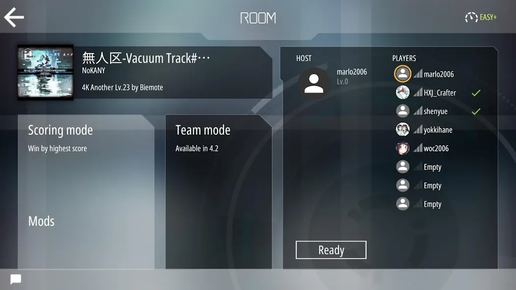 Malody [MOD: разблокированы все песни и режимы] Screenshot 2