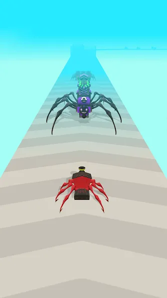 Merge Spider Train [MOD: безлимитные деньги и ресурсы] Screenshot 4
