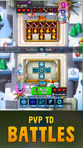 Merge Clash: Tower Defense TD [MOD: безлимитные деньги и улучшения] Screenshot 1