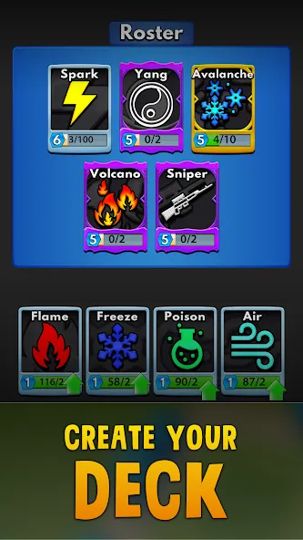 Merge Clash: Tower Defense TD [MOD: безлимитные деньги и улучшения] Screenshot 4
