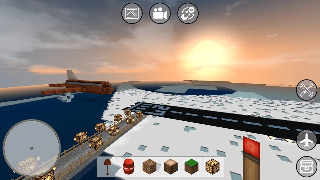 Mini Block Craft [MOD: бесконечные ресурсы и новые блоки] Screenshot 5
