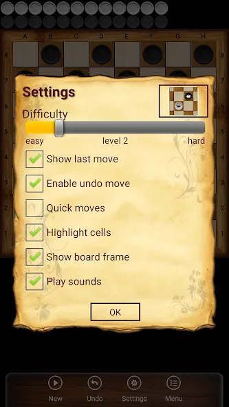 Poddavki [MOD: подсказки и лёгкие победы] Screenshot 2