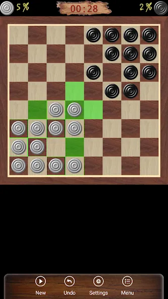 Ugolki - Checkers - Dama [MOD: открыты все режимы и доски] Screenshot 3
