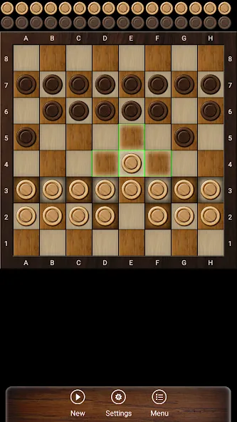 Damasi [MOD: без рекламы и подсказки ходов] Screenshot 1