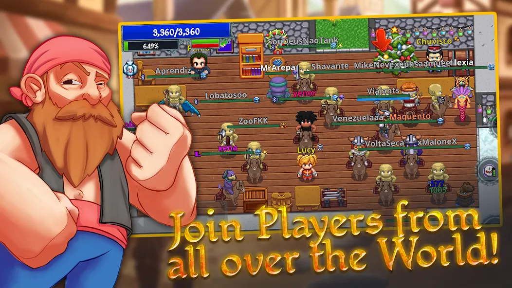 Kakele Online - Mobile MMORPG [MOD: безлимитные ресурсы и усиленный персонаж] Screenshot 4