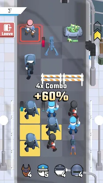Police Raid: Heist Quest 3D [MOD: безлимитные деньги и патроны] Screenshot 1