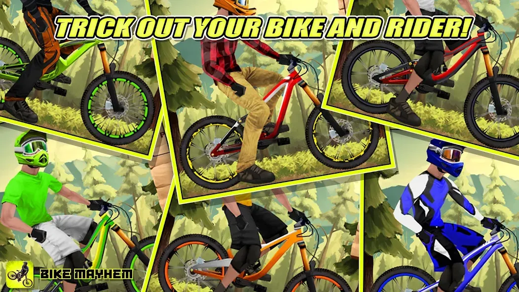 Bike Mayhem Free [MOD: безлимитные деньги и все байки] Screenshot 3