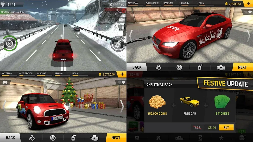 Racing Fever [MOD: безлимитные деньги и топливо] Screenshot 4