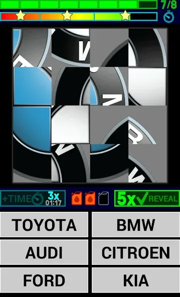 Cars Logo Quiz HD [MOD: открыты все уровни и подсказки] Screenshot 2