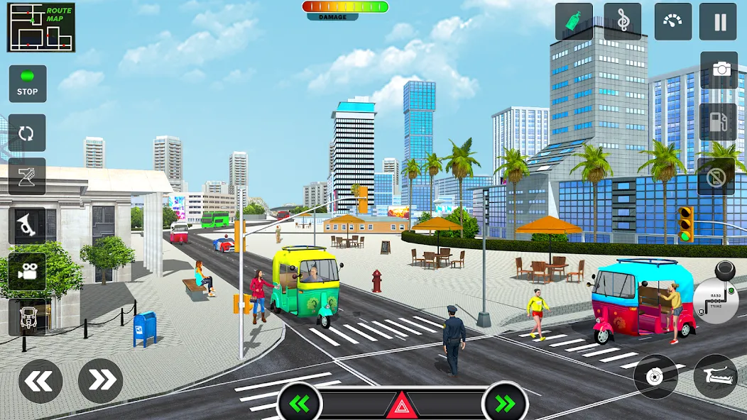 Tuk Tuk Auto Rickshaw Game 3d [MOD: безлимитные деньги и топливо] Screenshot 4