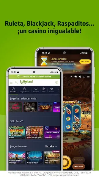 Lottoland: Lotería &amp; Casino [MOD: безлимитные деньги и джекпоты] Screenshot 3