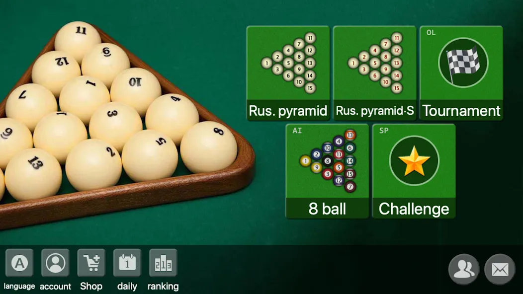 russian billiards 2024 [MOD: безлимитные монеты и открыты все столы] Screenshot 1