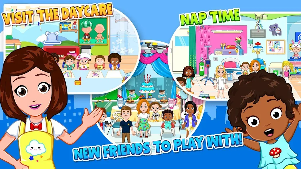 My City : Babysitter [MOD: безлимитные деньги и всё открыто] Screenshot 3
