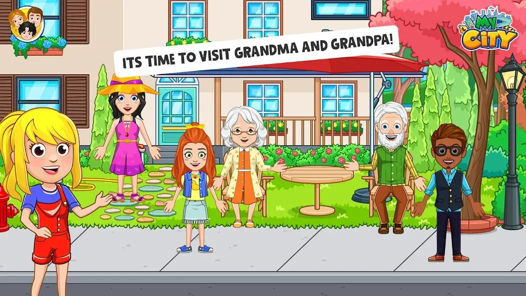 My City : Grandparents Home [MOD: открыты все комнаты и локации] Screenshot 1