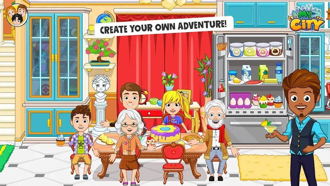 My City : Grandparents Home [MOD: открыты все комнаты и локации] Screenshot 2