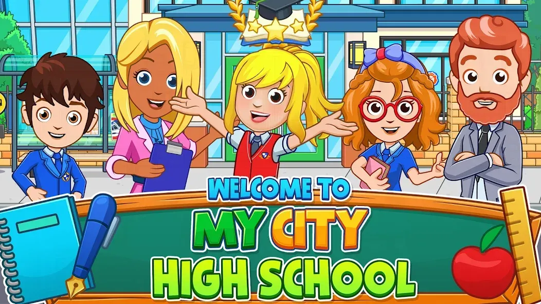 My City : High School [MOD: безлимитные деньги и все локации] Screenshot 1