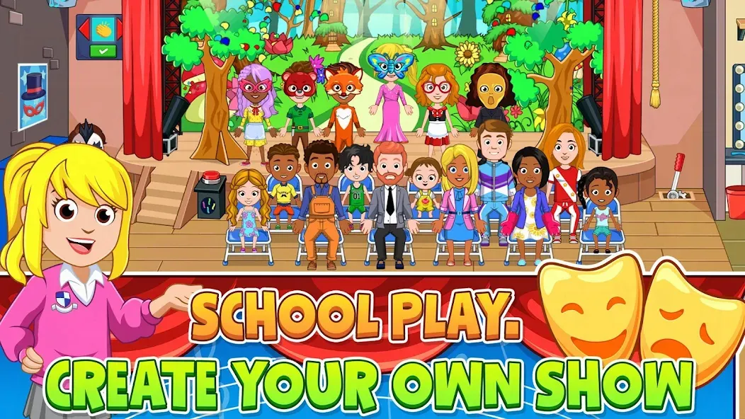 My City : High School [MOD: безлимитные деньги и все локации] Screenshot 4