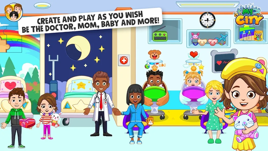 My City : Hospital [MOD: открыты все отделения и безлимитные деньги] Screenshot 3