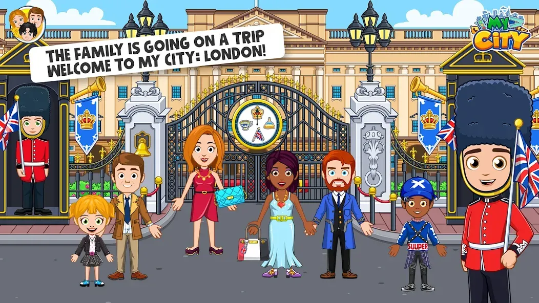 My City : London [MOD: открыты все локации и персонажи] Screenshot 1