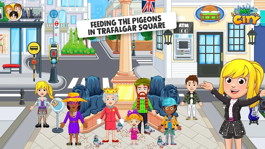 My City : London [MOD: открыты все локации и персонажи] Screenshot 4