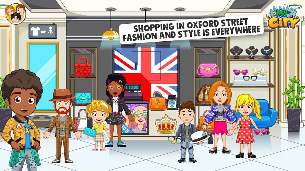 My City : London [MOD: открыты все локации и персонажи] Screenshot 5