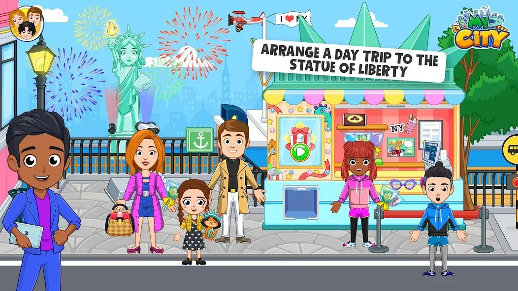 My City: NewYork Trip [MOD: безлимитные деньги и всё открыто] Screenshot 4